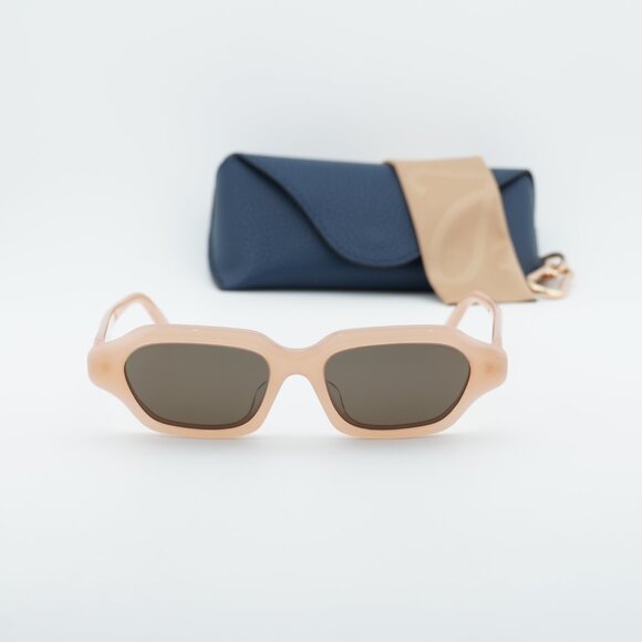 Loewe LW40157U 72E Rectangle Sunglasses – Shiny Pink\\Brown main image 9